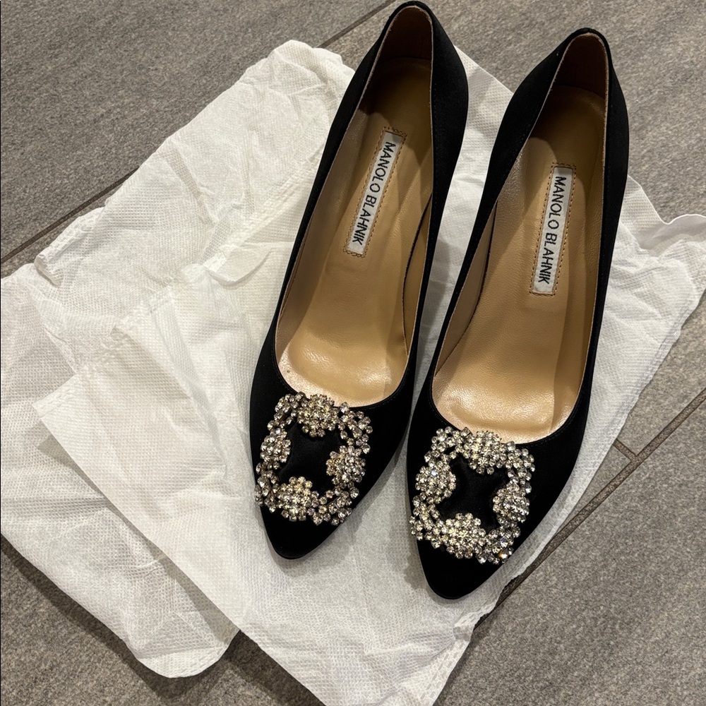 Manolo Blahnik Black Heels - Picture 12 of 12